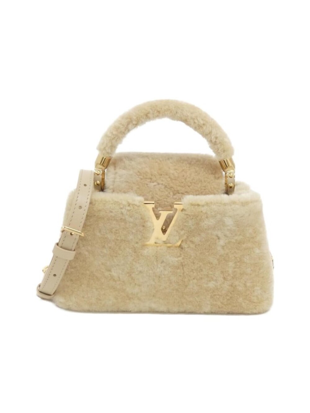Louis Vuitton Cozy Glam Capucines East West Mini